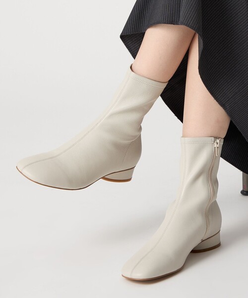 【新品】Odetto e Odile ストレッチショートブーツ【Web限定】 ODETTE E ODILE ブーツ ソフトストレッチ ショートブーツ25