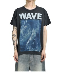 け*ー様 JUN NAKAYAMA 長袖カットソー JUN/NAKAYAMA（ジュンナカヤマ） tシャツ WAVE T-SHIRTS メンズ