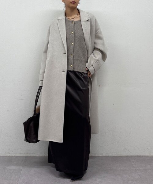 GALLARDAGALANTE リバーコート　アウター　ベージュ GALLARDAGALANTE リバーコート アウター ベージュ アウター総