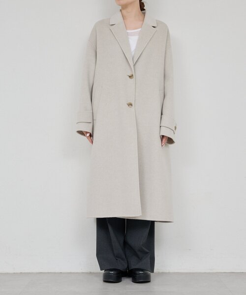 GALLARDAGALANTE アイボリー コート GALLARDAGALANTE コート アウター リバーチェスターコート