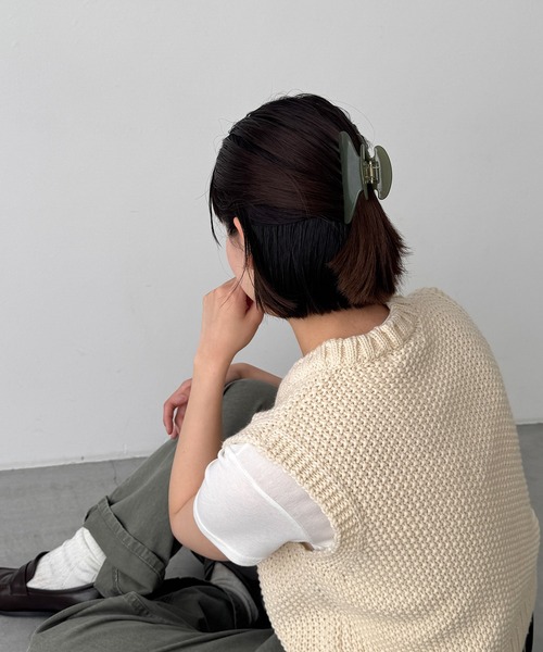 CANAL JEAN（キャナルジーン） ヘアクリップ Pt ラウンドヘアクリップ