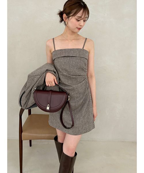 SNIDEL ウールベアミニワンピース ウールベアミニワンピース(ミニワンピース)｜ワンピース｜SNIDEL