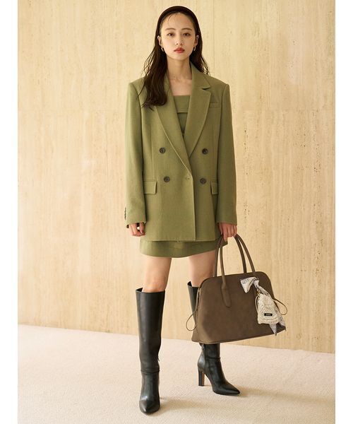 SNIDEL ウールベアミニワンピース ウールベアミニワンピース(ミニワンピース)｜ワンピース｜SNIDEL