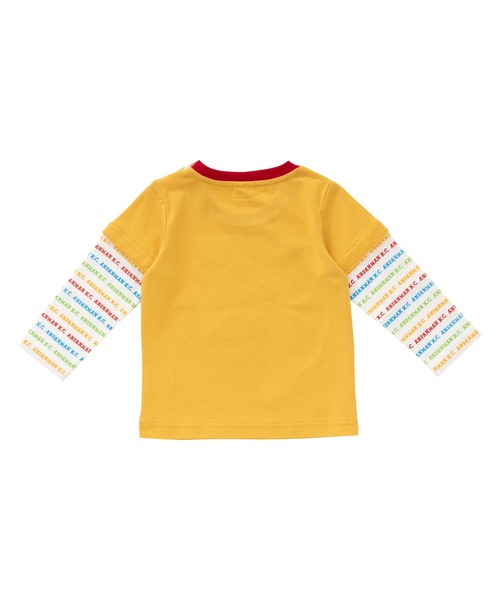 ANPANMAN KIDS COLLECTION tシャツ 袖取り外しアンパンマン刺繍