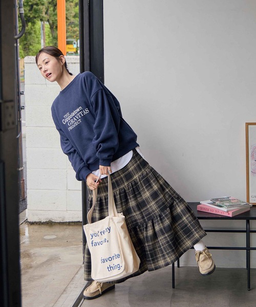 スカート チェック柄ティアードスカート : ZOZOTOWN Yahoo!店 - 通販