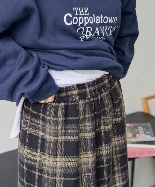 スカート チェック柄ティアードスカート : ZOZOTOWN Yahoo!店 - 通販