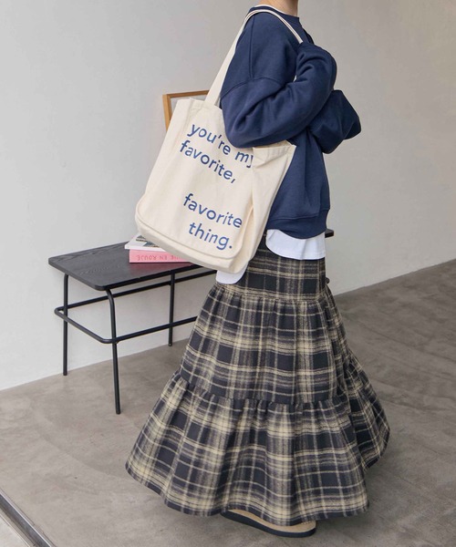 スカート チェック柄ティアードスカート : ZOZOTOWN Yahoo!店 - 通販