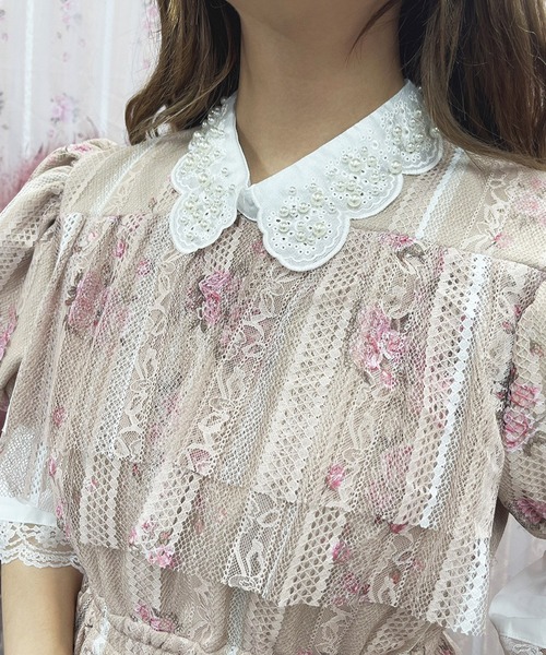 swankiss  オリジナルピンクブラウス Swankiss（スワンキス）の「HS Lolita B/L（シャツ/ブラウス）」 - WEAR