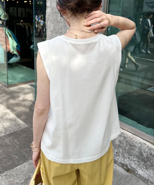 「COLLAGE GALLARDAGALANTE」 ノースリーブトップス FREE ミント レディース_画像7