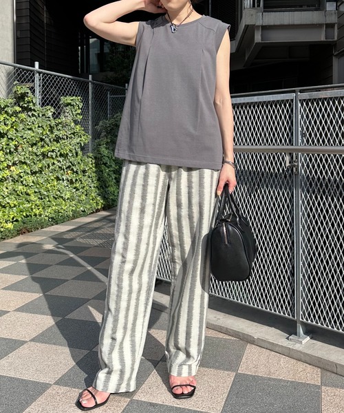 「COLLAGE GALLARDAGALANTE」 ノースリーブトップス FREE ミント レディース_画像9