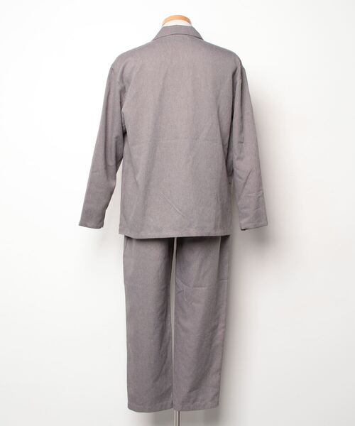 【未使用】BEAMS HEART テックカラミ セットアップスーツ Lサイズ BEAMS HEART（ビームス ハート） セットアップ L グレー メンズ