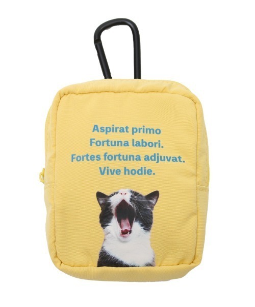 Per sist ence（パーシエンス） ポーチ カラビナ付きアニマル