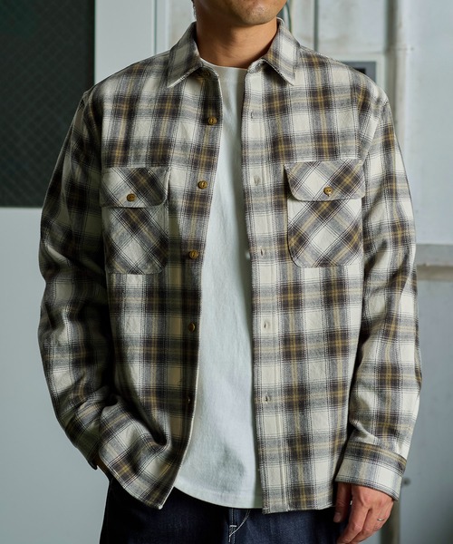 BIG MIKE（ビッグマイク） シャツ ヘビーフランネルシャツ メンズ