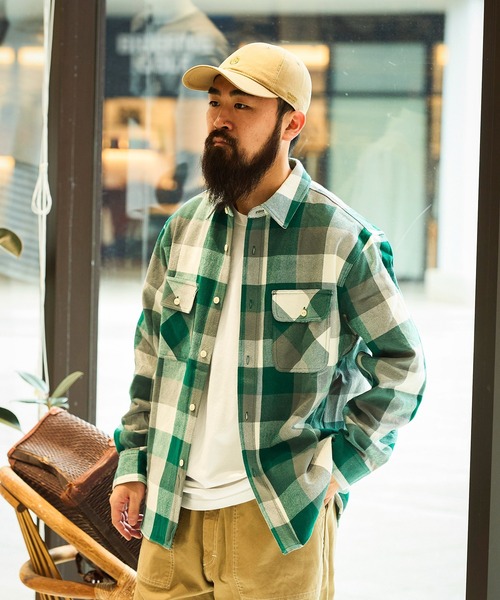 BIG MIKE（ビッグマイク） シャツ ヘビーフランネルシャツ メンズ