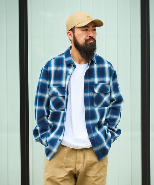 BIG MIKE（ビッグマイク） シャツ ヘビーフランネルシャツ メンズ