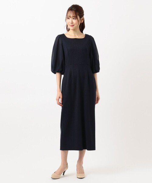 TOCCA（トッカ） 半袖ワンピース MEDIUM ブラウン レディース