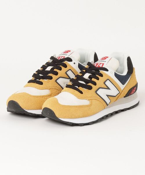 New Balance（ニューバランス） ローカットスニーカー 25.0cm イエロー