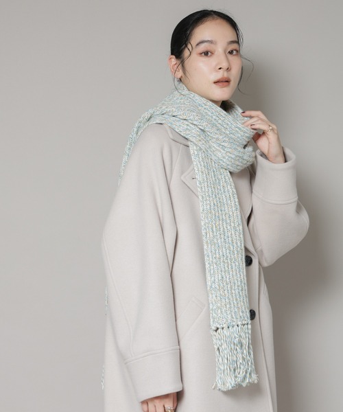 NANO universe（ナノ・ユニバース） ストール マフラー ミックスカラー