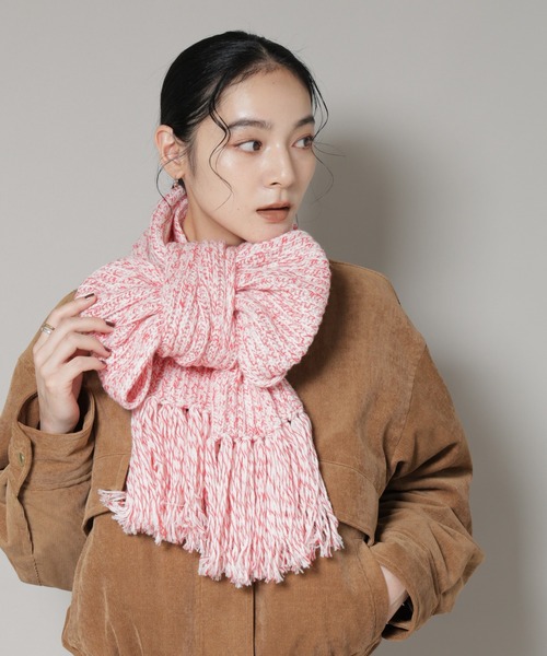 NANO universe（ナノ・ユニバース） ストール マフラー ミックスカラー