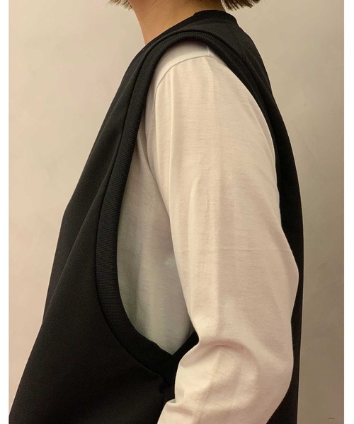 「ZUCCa」 ノースリーブトップス M size ブラック レディースの画像