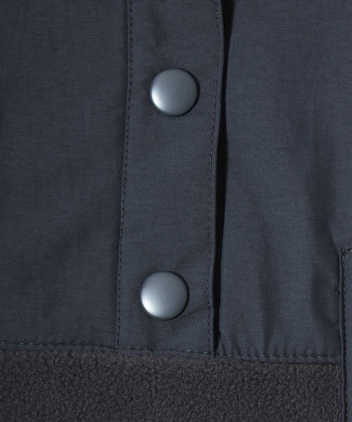 チュニック 2025AW LOGOS/ロゴス フリース×ナイロン切替 ハーフスナップ スタンドチュニック ワンピース | LOGOS | 12