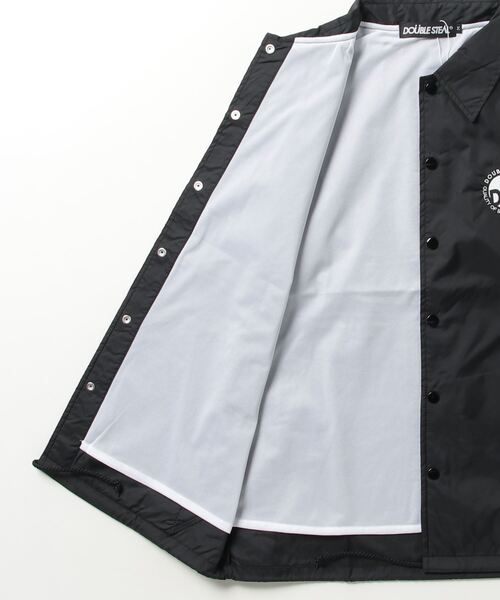 「DOUBLE STEAL」 ナイロンブルゾン LARGE チャコールグレー メンズ_画像3