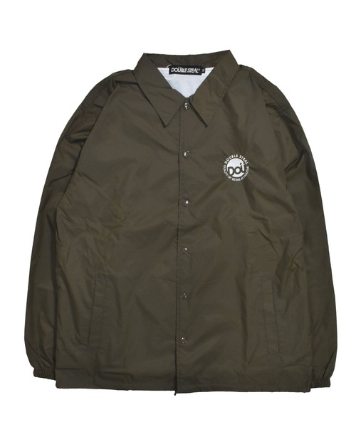 「DOUBLE STEAL」 ナイロンブルゾン LARGE チャコールグレー メンズ_画像9