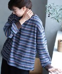 tシャツ 店長がつくった、のんきなボーダーカッ...の詳細画像2
