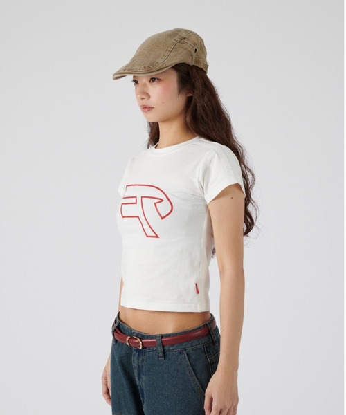 「FCMM」 半袖Tシャツ MEDIUM ホワイト レディース_画像5