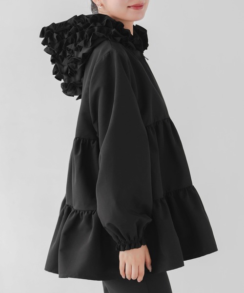 「Fit more」 ブルゾン FREE ブラック レディース_画像2