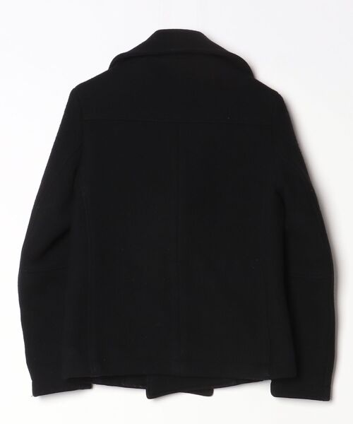 UNITED ARROWS ユナイテッドアローズ　メルトンPコート　ブラック S UNITED ARROWS（ユナイテッドアローズ）の「メルトン Pコート