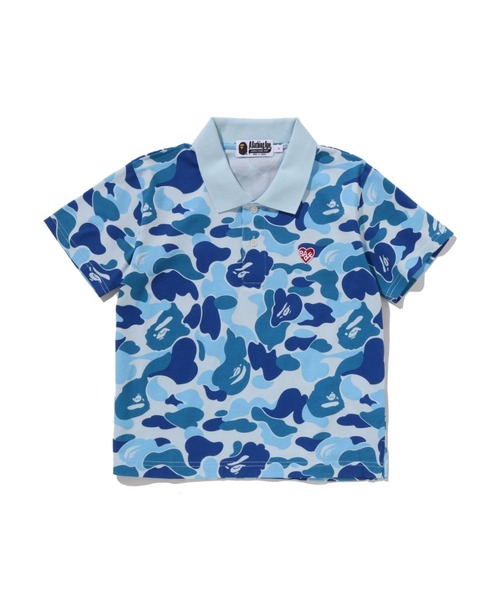A BATHING APE ポロシャツレディースXS A BATHING APE（アベイシングエイプ） ポロシャツ ポロ ABC CAMO