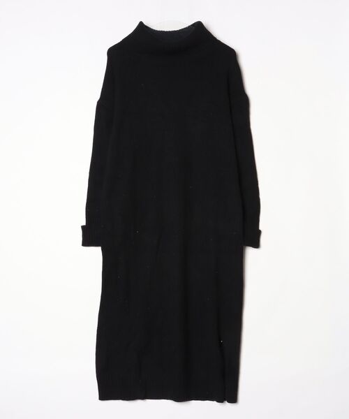 SLOBE IENA（スローブイエナ） ニットワンピース FREE ブラック