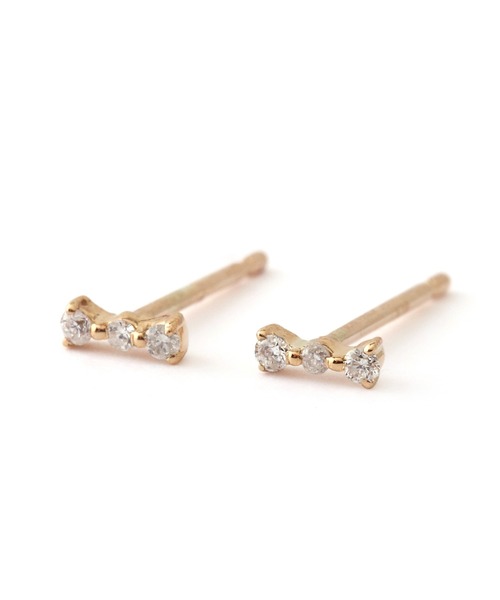 SIENA ROSE（シエナロゼ） ピアス リボンピアス レディース : ZOZOTOWN