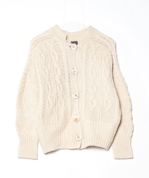 mina perhonen（ミナペルホネン） ニットカーディガン 38 ベージュ