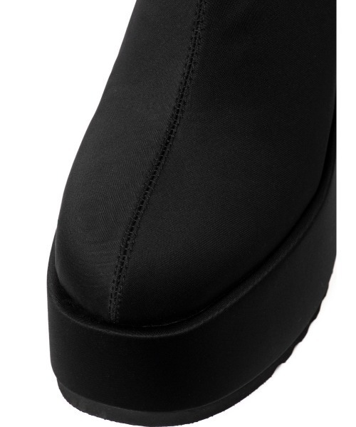 「R&E」 ショートブーツ S ブラック レディース_画像8