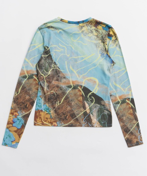 MAISON SPECIAL イマジネーションプリントトップス MAISON SPECIAL（メゾンスペシャル） tシャツ Imagination Print Tops