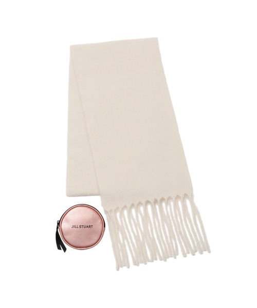 新品★JILL STUARTジルスチュアート★ファー マフラー★カシミヤ/ウール JILL STUART ☆ WOOL CASHMERE MUFFLER MUFFLER ☆ 全7色 (JILLSTUART