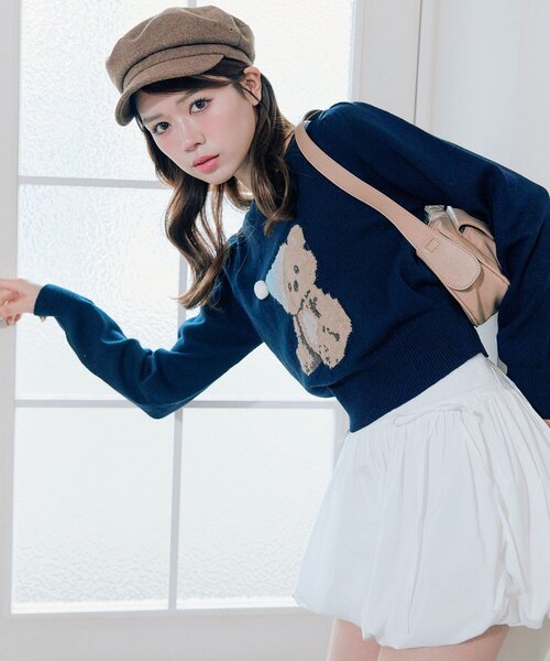 OLIVE des OLIVE（オリーブデオリーブ） ニット セーター かぶりもの