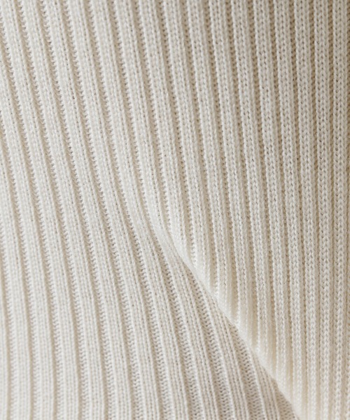 「Whim Gazette」 長袖ニット FREE オフホワイト レディース_画像8