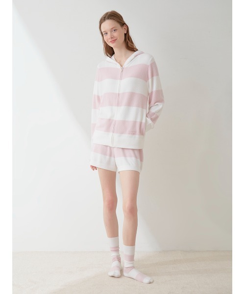 gelato pique（ジェラートピケ） ニットカーディガン ONE SIZE ピンク