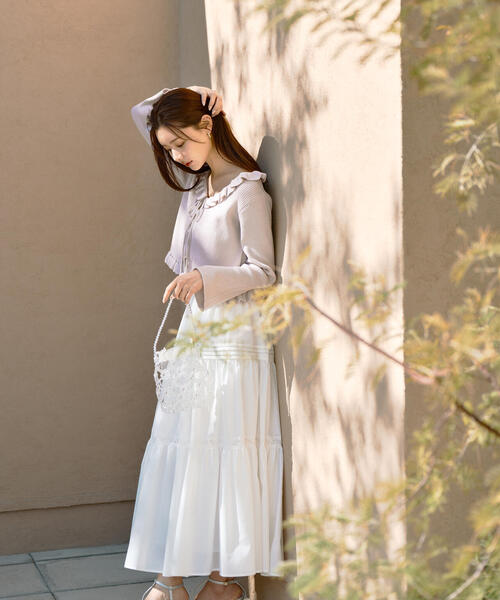 「EDIT COLOGNE」 長袖カットソー FREE ホワイト系その他 レディース_画像4