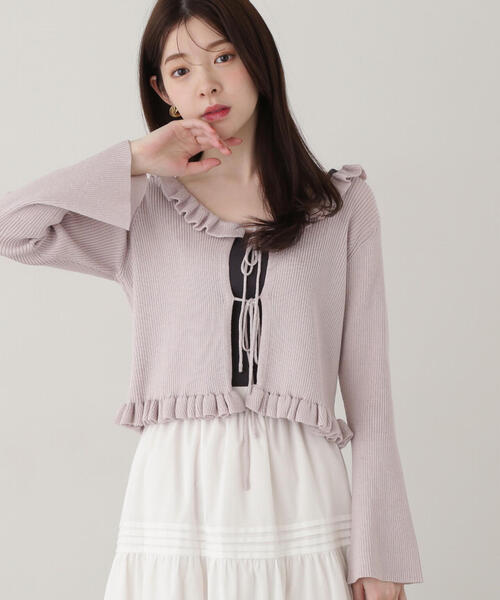 「EDIT COLOGNE」 長袖カットソー FREE ホワイト系その他 レディース_画像6