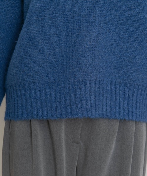 「UR Lab.」 長袖ニット FREE ブルー レディース_画像3