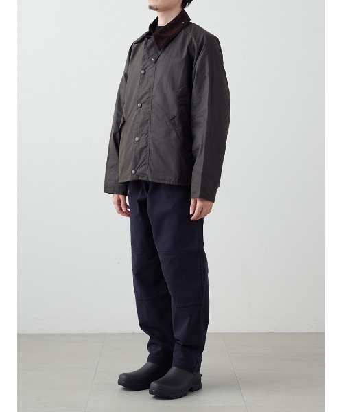 ジャケット・アウター Barbour EXMOOR / エクスモア】 ミドル レングス ワックス コート（ユニ