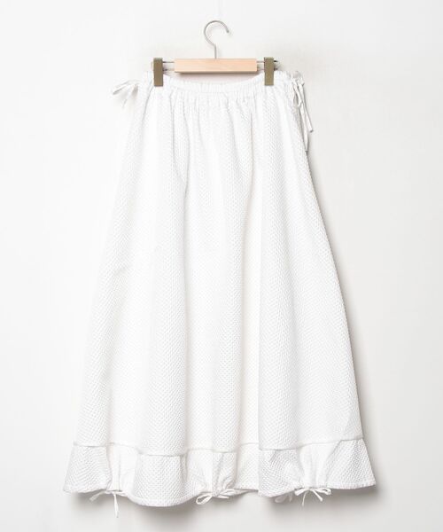 「CAROLINA GLASER」 スカート MEDIUM ホワイト レディース_画像2
