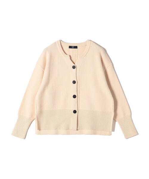 「SHIPS Colors」 ニットカーディガン ONE SIZE オレンジ レディース_画像3