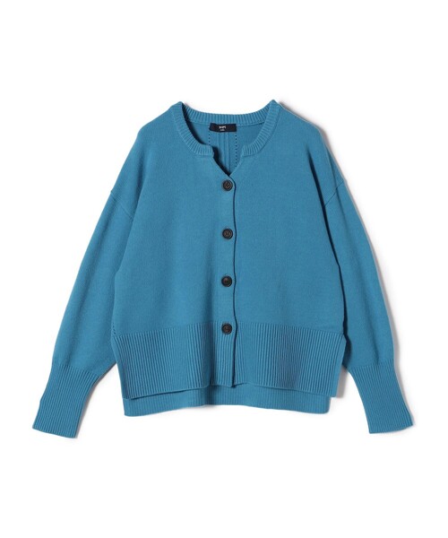 「SHIPS Colors」 ニットカーディガン ONE SIZE オレンジ レディース_画像6