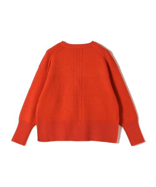 「SHIPS Colors」 ニットカーディガン ONE SIZE オレンジ レディース_画像7