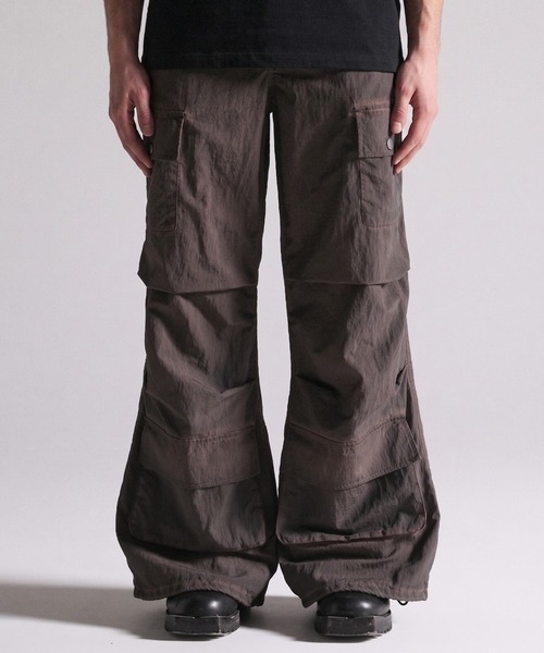 GRANCY カーゴパンツ 「GRANCY」Dirty Nylon Cargo Pants / ダーティ